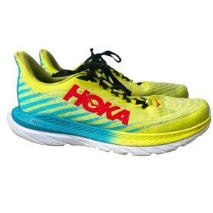 HOKA Men’s Mach 5 'Evening Primrose Scuba Blue' 12